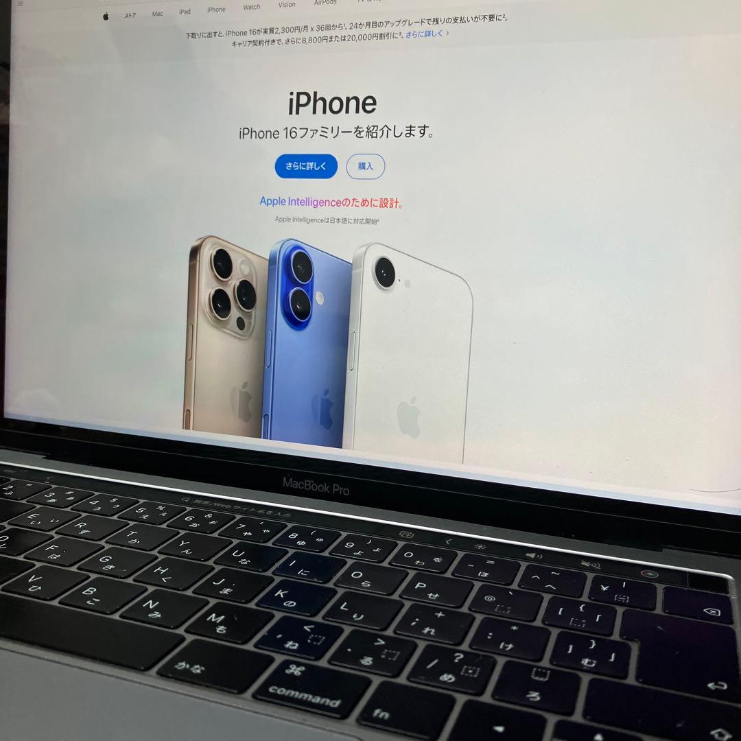 MacBook Pro 2019 128GB SSD 日本語配列