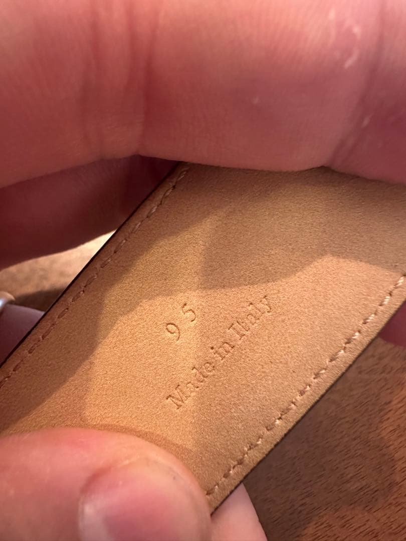 JOHN LOBB SQUARE 022 BELT ダークブラウン⭐️破格‼️