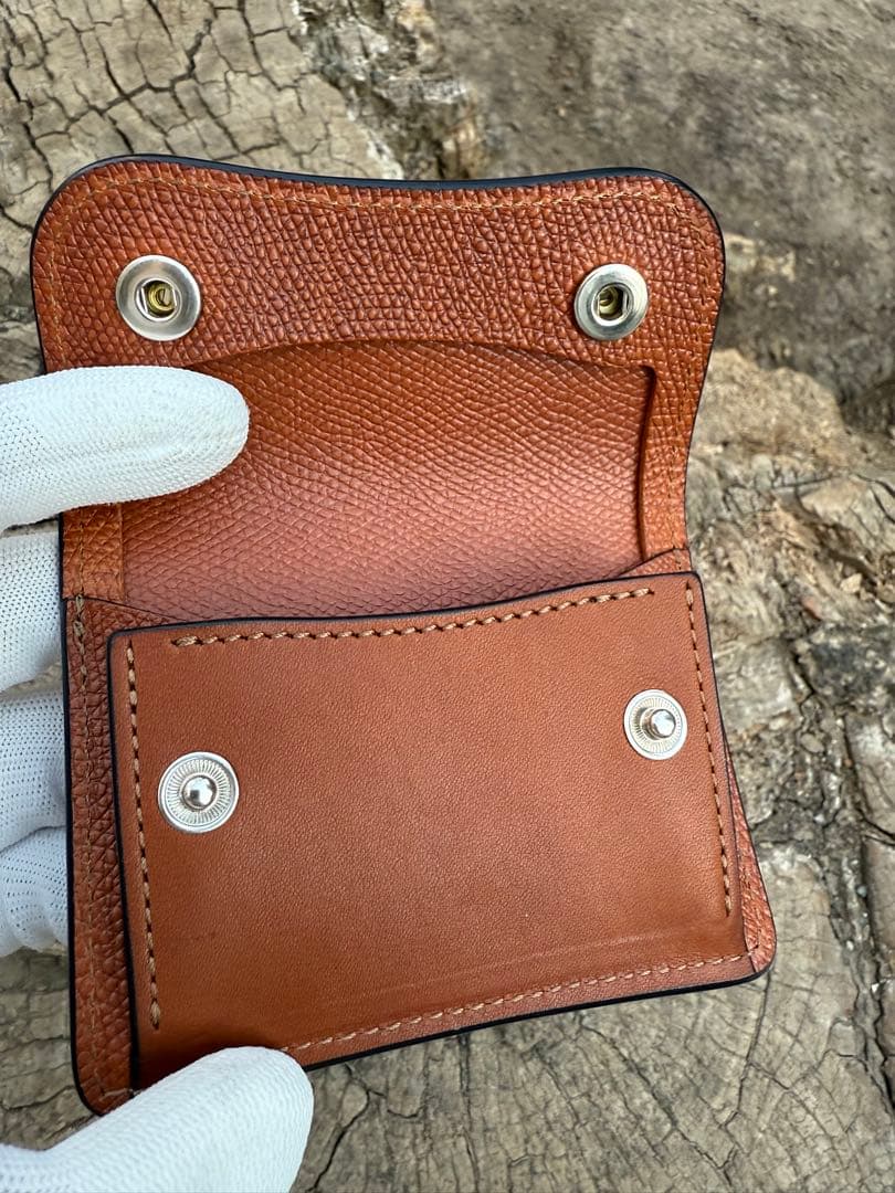 【未使用新品】ワイルドスワンズ　タング　ノボナッパゴールド　型押しサドルキャメル