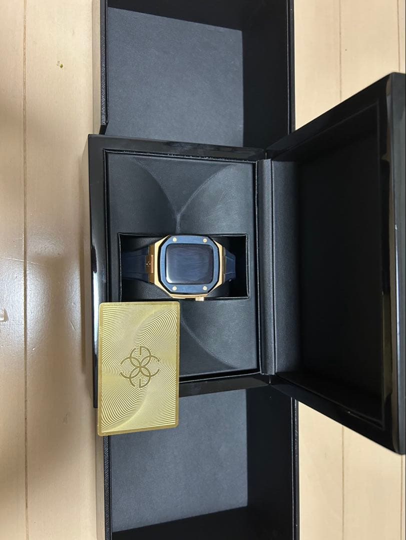 GOLDEN CONCEPT ゴールド×ブルー AppleウォッチSE本体