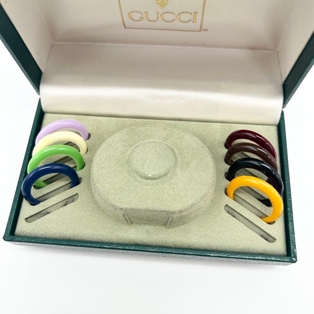 箱付き美品 GUCCI 腕時計 チェンジベゼル レディース ゴールド 8色