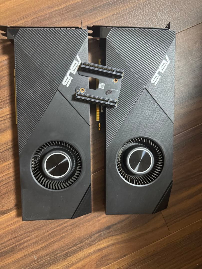 Asus RTX 2080Ti 22GB x2 nvlink付き