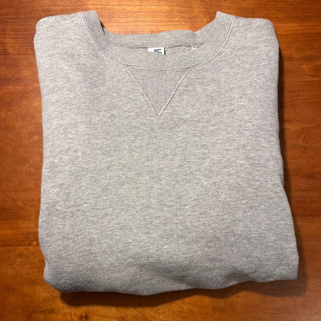LOOPWHEELER　ループウィラー　L　ビームス　グレー　スウェット