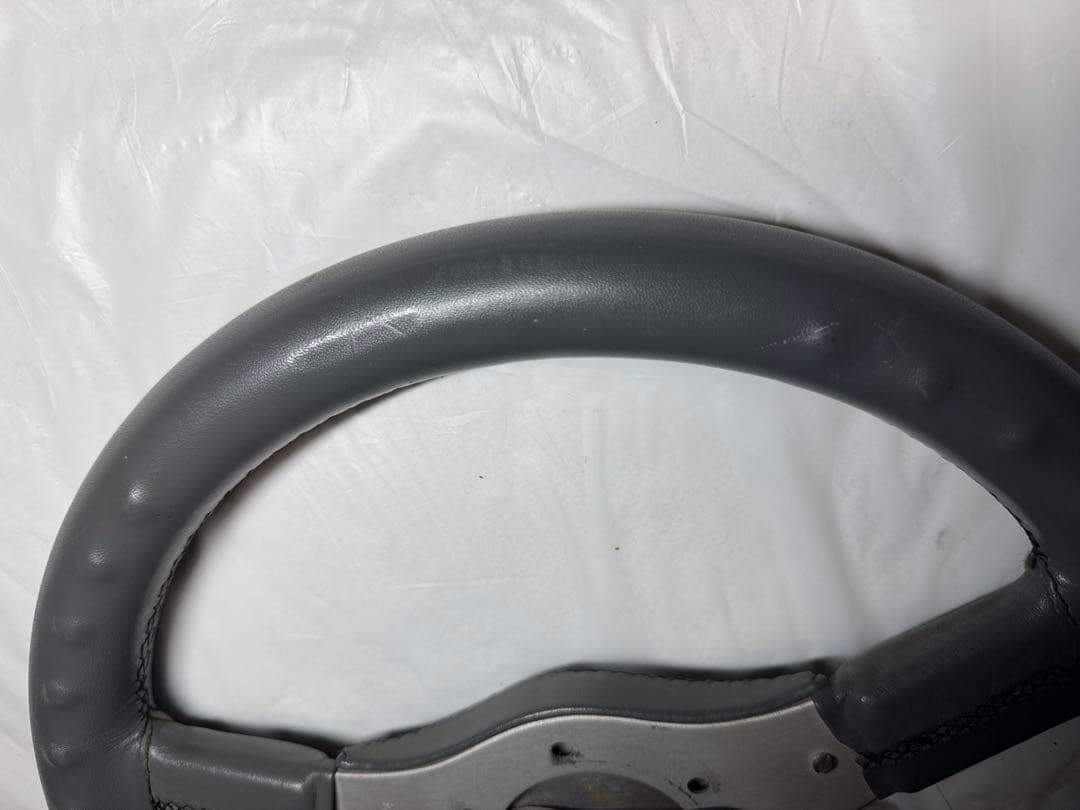 イタルボランテ Pasta レザーステアリング 当時物