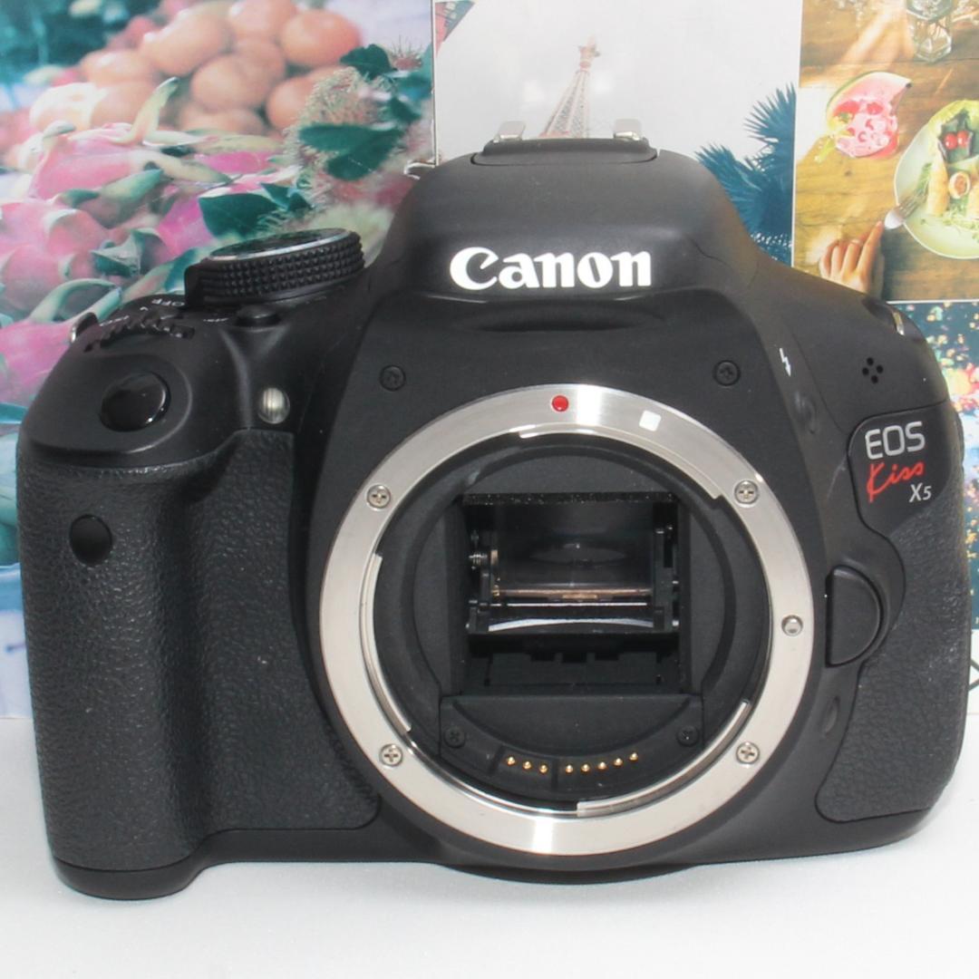 ❤️新品カメラバック付❤️Canon EOS kiss X5 超望遠レンズセット