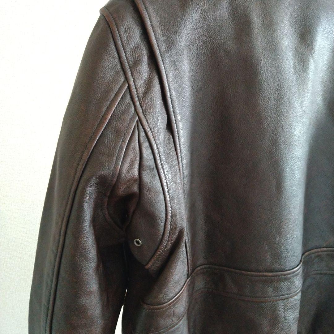 新品　GABRIEL襟厶―トンワッペン付レザーG―1フライトジャケットＬサイズ
