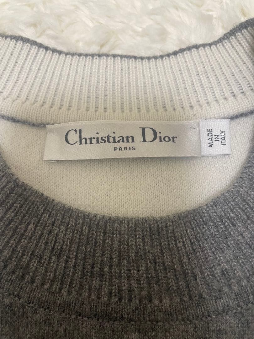 美品・Christian Dior・ロゴセーター