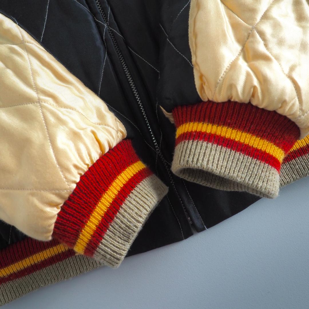 テーラー東洋　スカジャン　スーベニアジャケット　リバーシブル　虎　鷹　美品