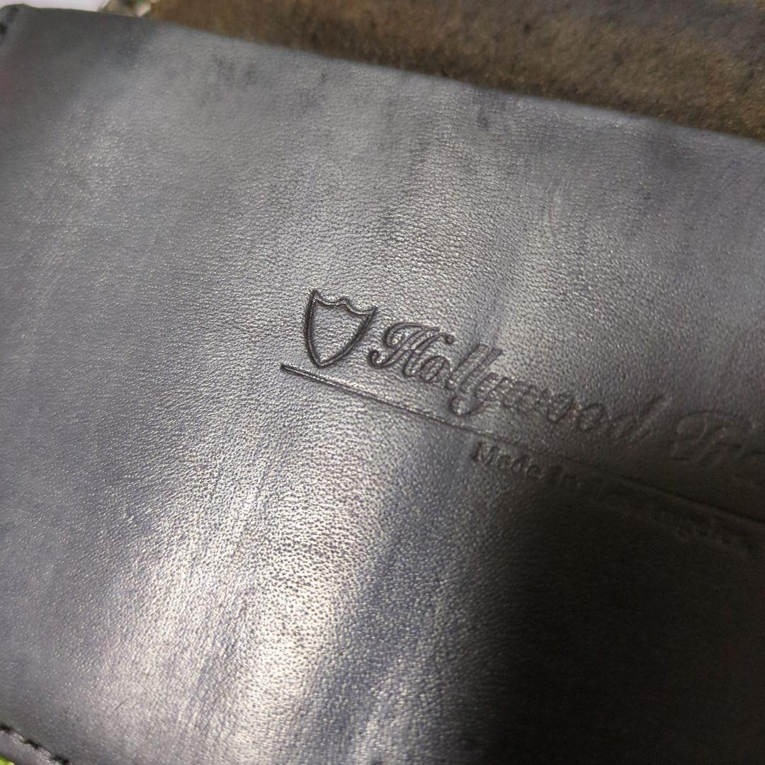 HTC ブラックスタッズ 黒長財布