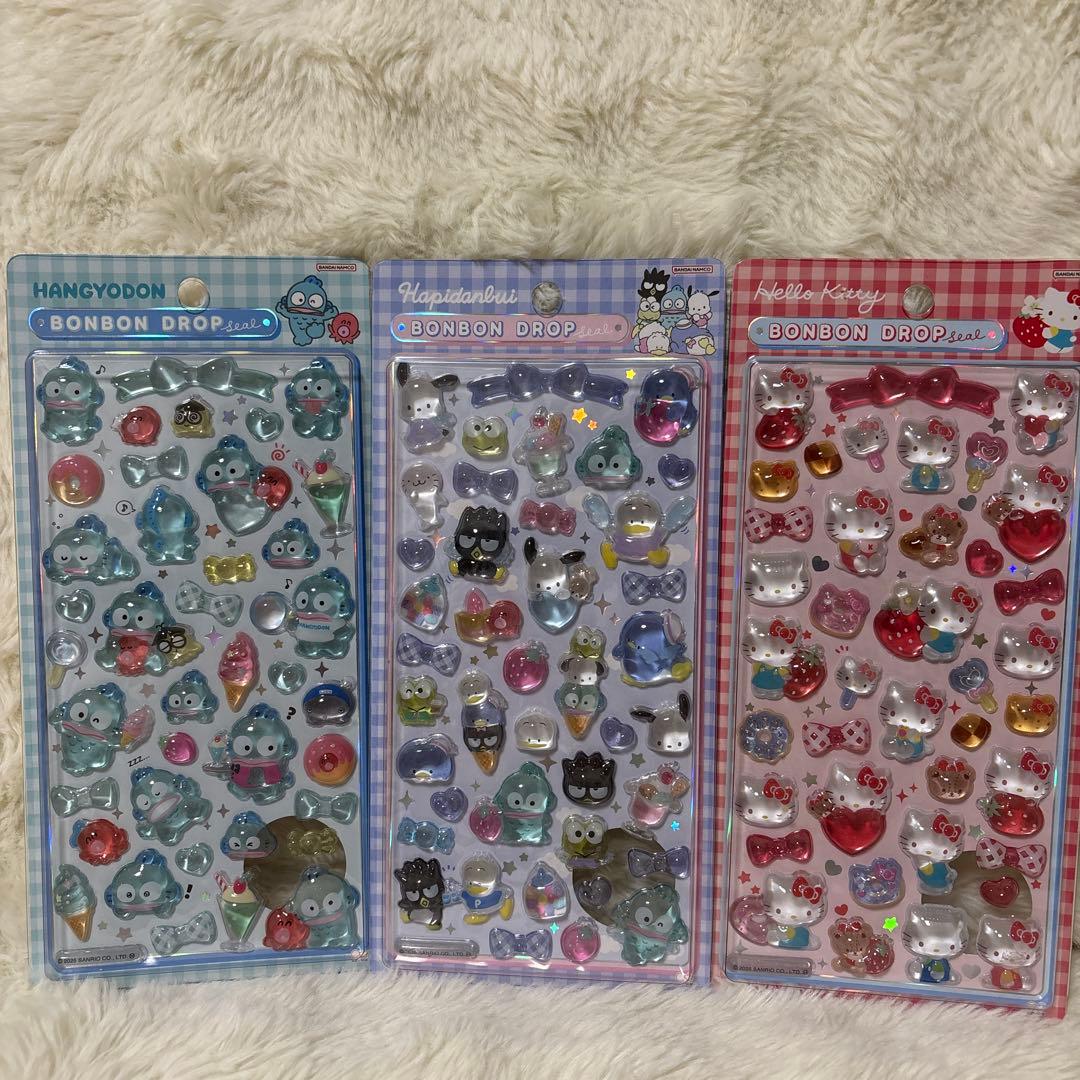 ボンボンドロップシール　サンリオ　まとめ