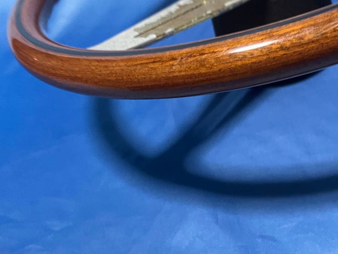 み*】様 【ジャンク品】ナルディ（NARDI）クラシックウッド ステアリング 3