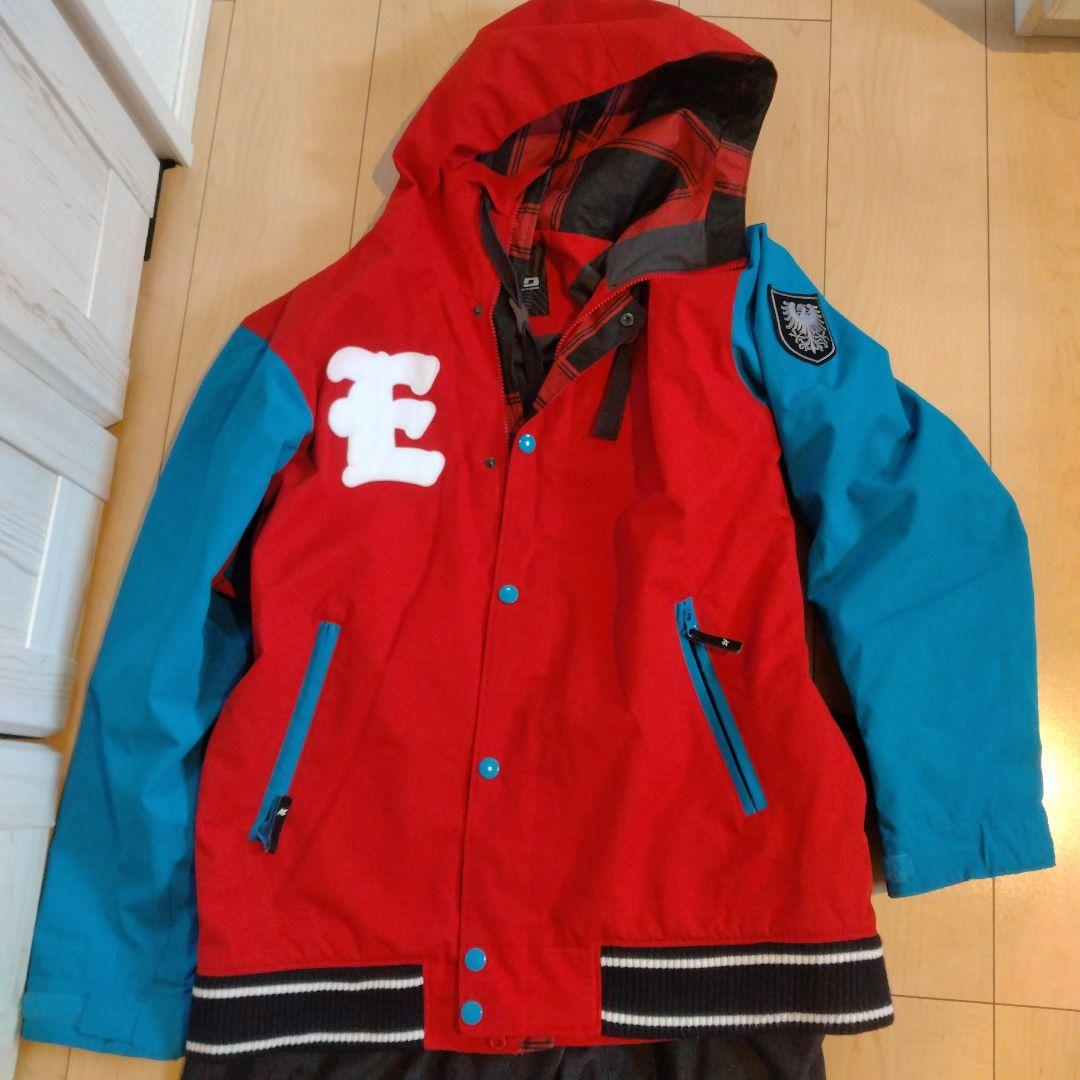 【メンズ】スノボーウェア上下セット（M）エスティボ＆エクスニクス