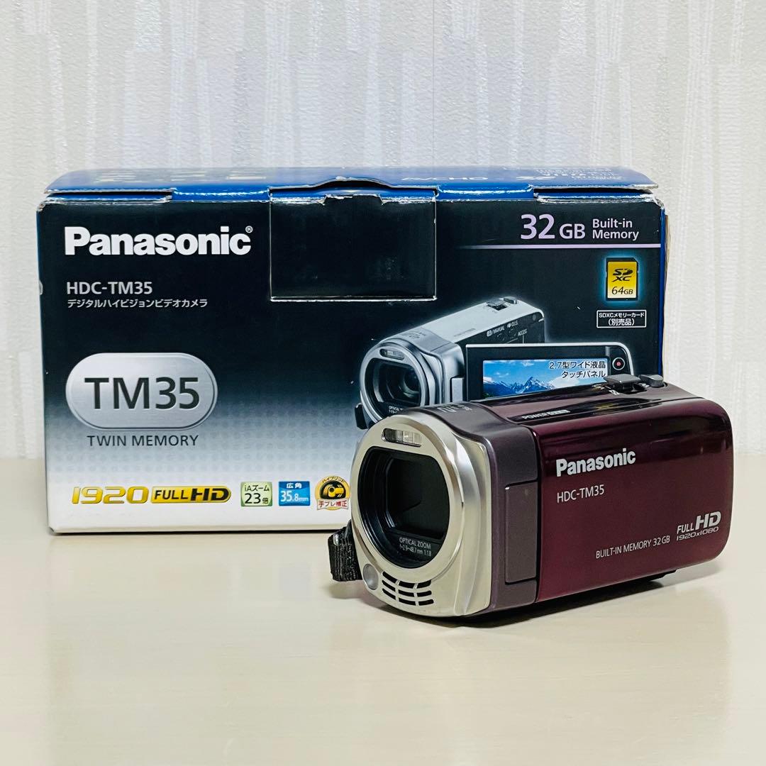 Panasonic パナソニック ビデオカメラ HDC-TM35