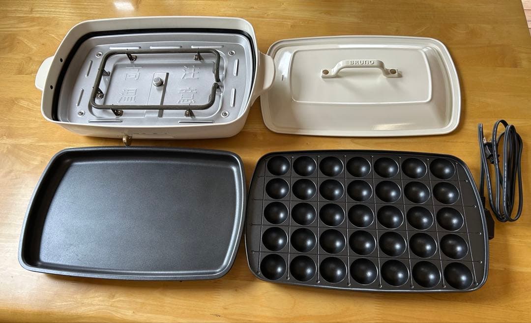 【美品】ブルーノ BRUNO ホットプレート グランデサイズBOE026