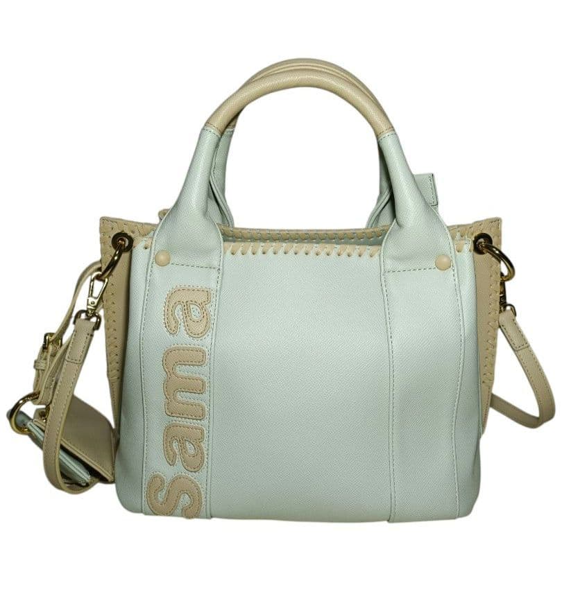 【新品未使用】サマンサタバサ　ウィンド サマタバトート(小) 　合皮　ミント