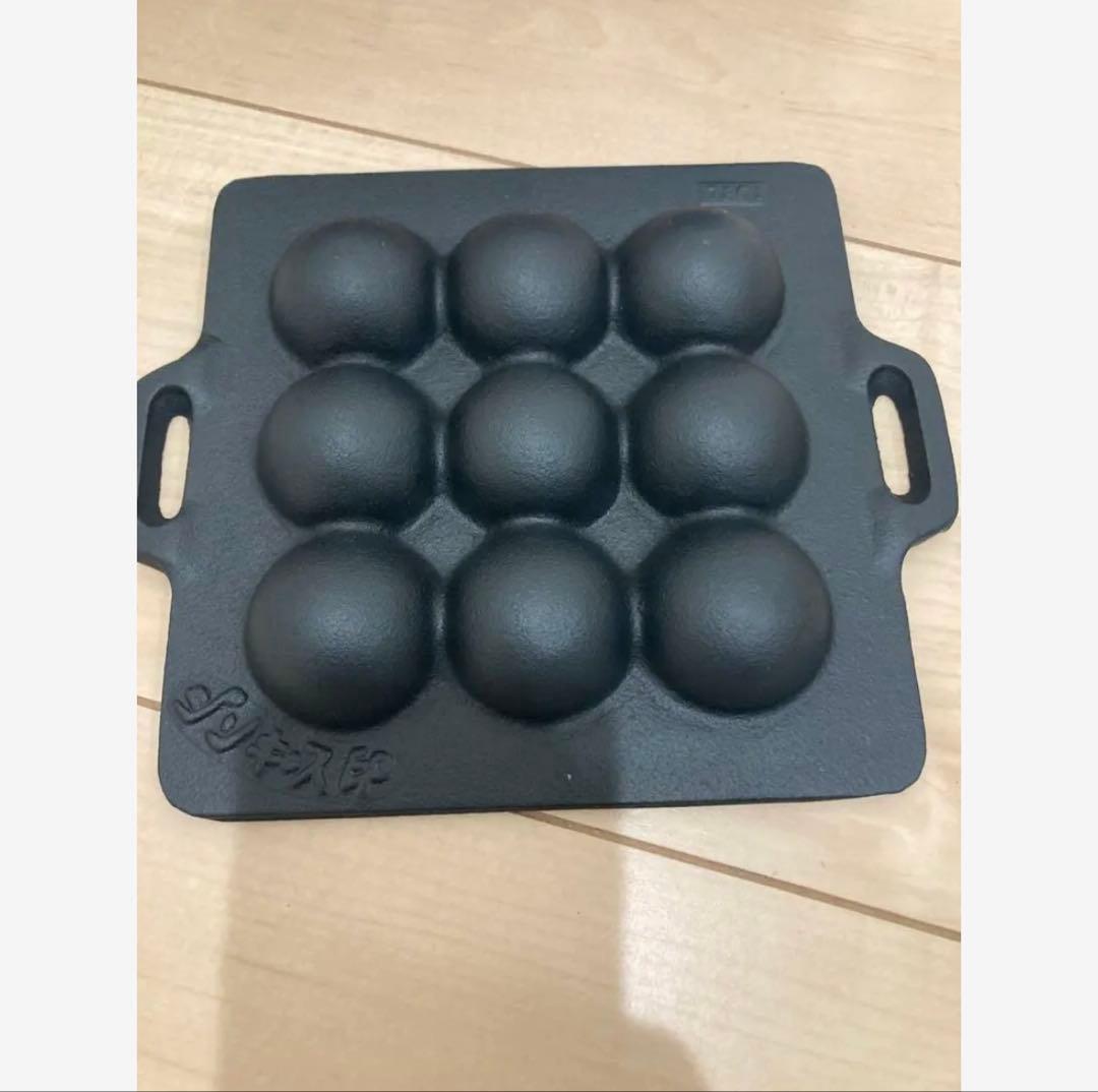 希少　骨董品 今川焼き器★たこ焼き器型　「ジンギス印」