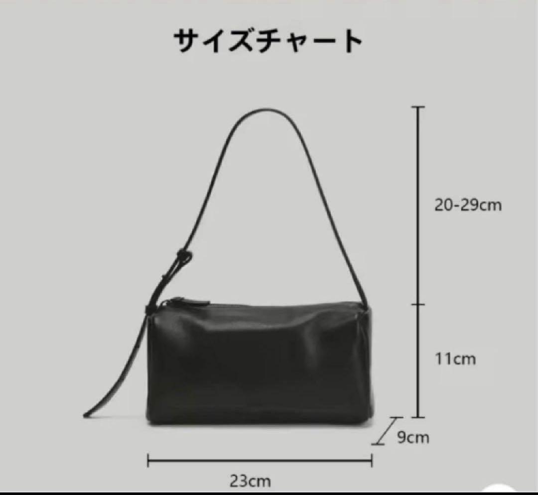 韓国⭐︎FACADE PATTERNファサードパターン　リアルレザー　ハンドバッグ