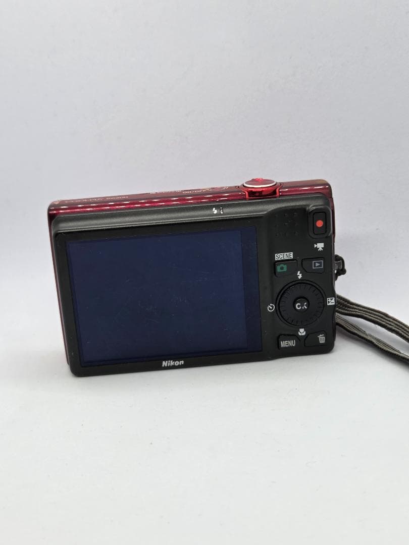 【スマホ転送OK】ニコン Nikon COOLPIX S6200 レッド