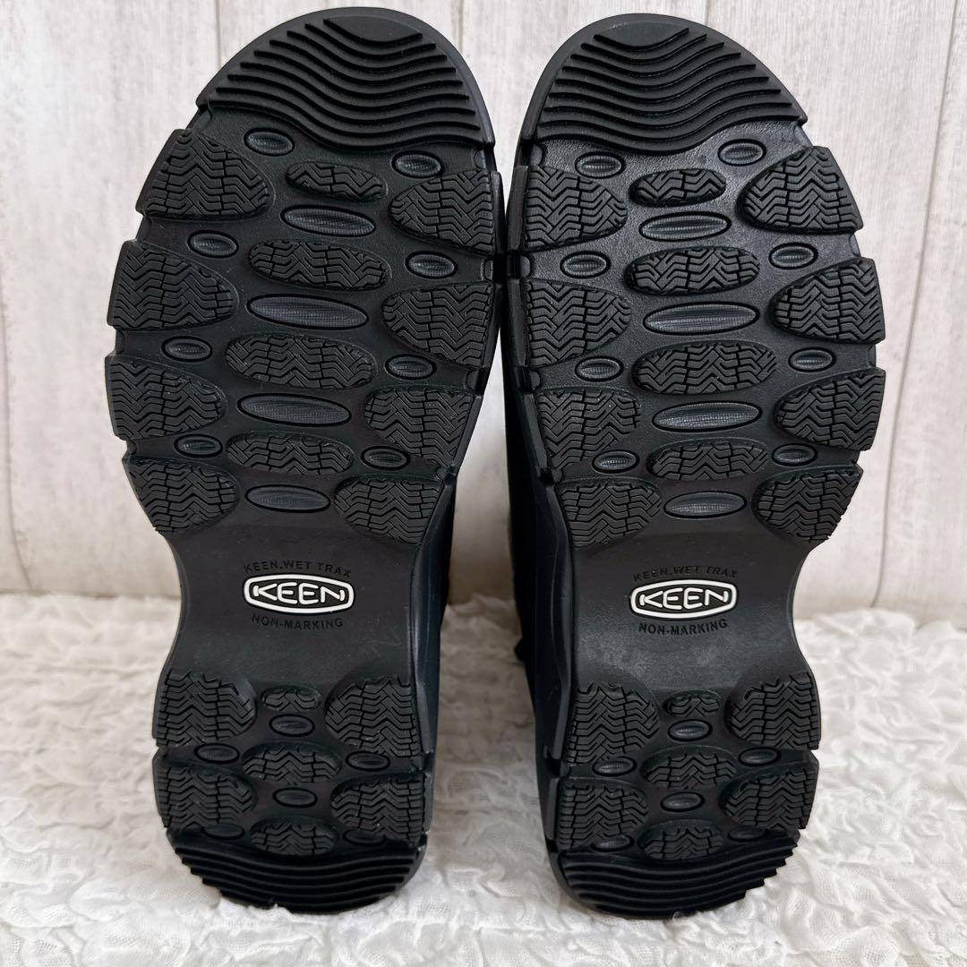 【美品】KEEN キーン 防水 チェルシーブーツ サイドゴア アウトドア 通勤