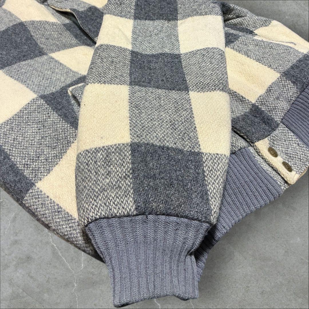 70’s Woolrich ウールハリントンジャケット USA製 短丈 裏ボア
