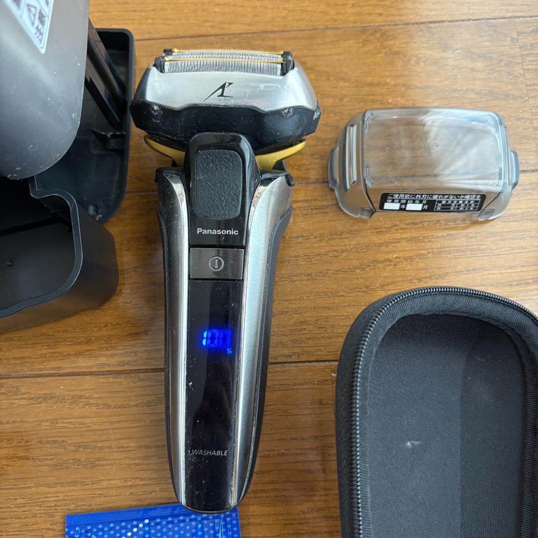 【替刃付】パナソニック ラムダッシュ 5枚刃 ES-CLV9EX-S（シルバー）