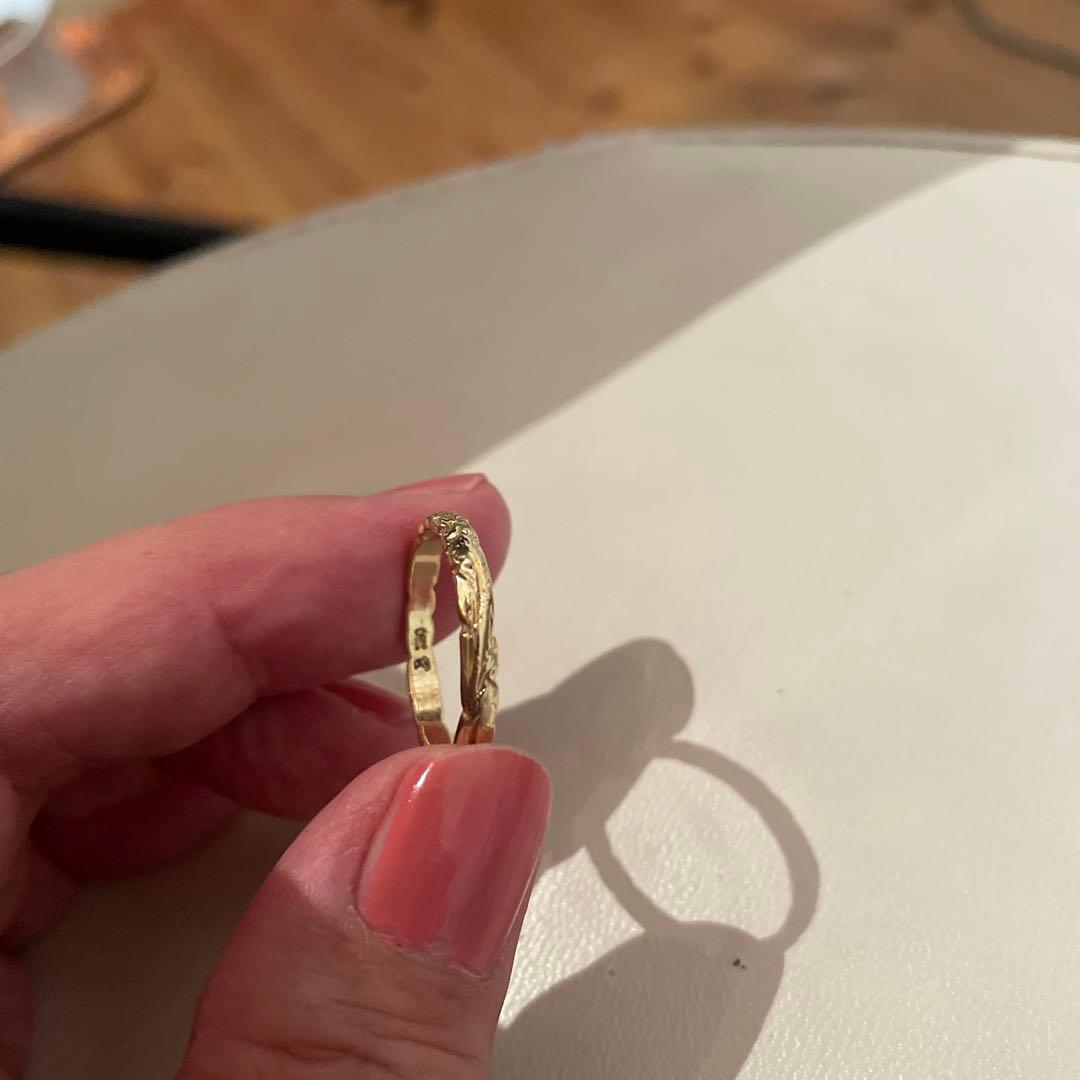 ハワイアンジュエリーk14 2g 12〜13号