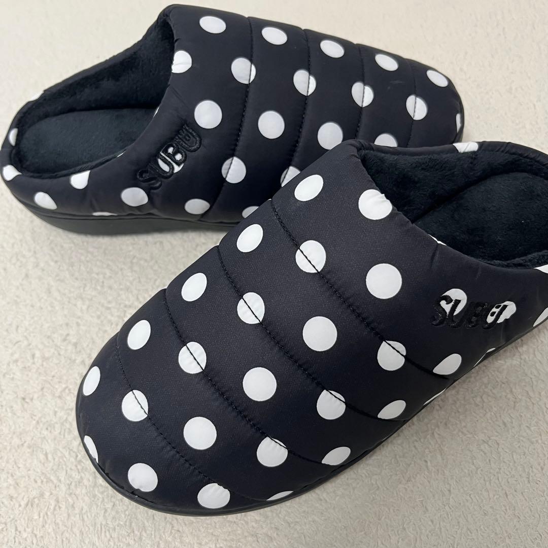 新品未使用タグ付き SUBU ドット サンダル 22.0〜23.5 DOTS