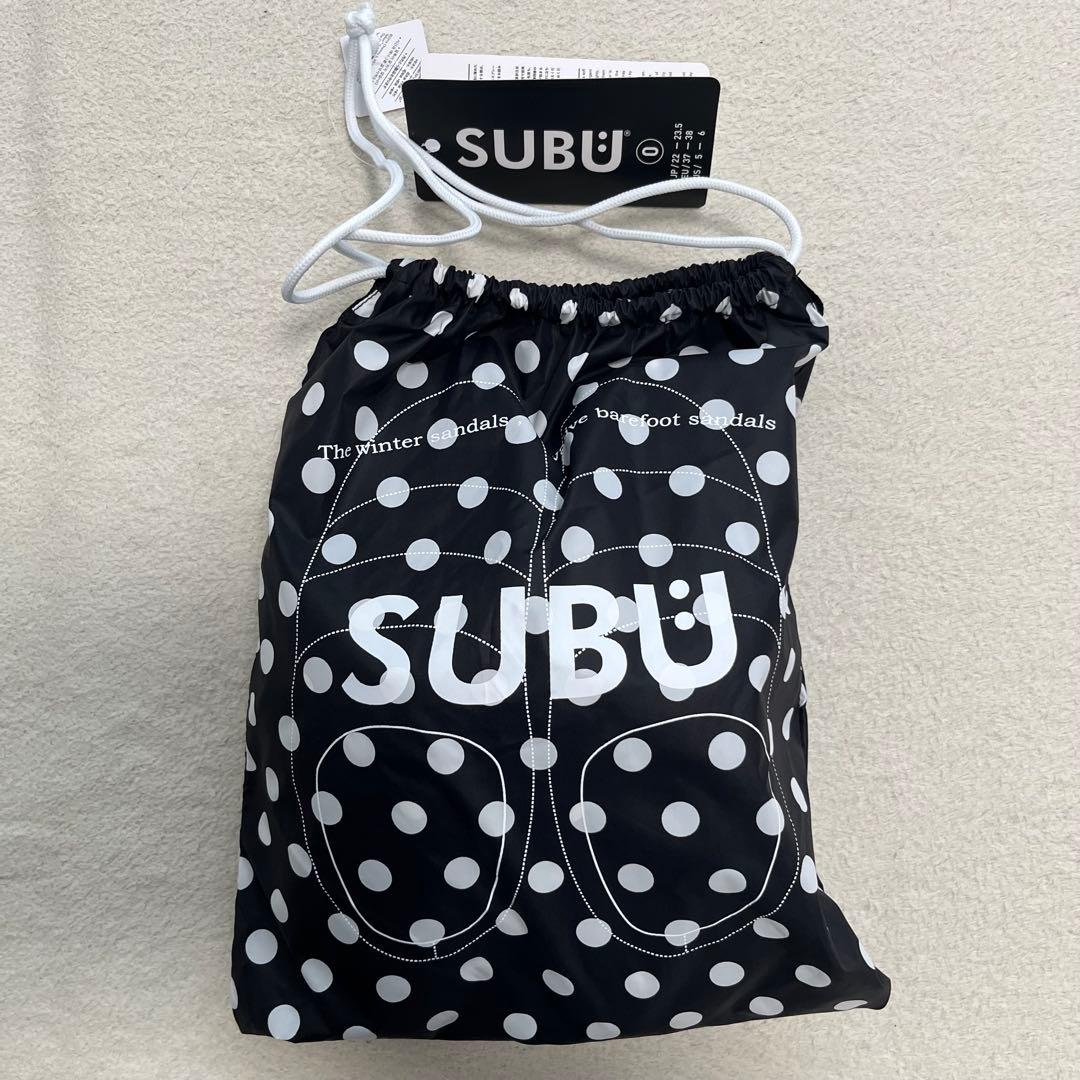 新品未使用タグ付き SUBU ドット サンダル 22.0〜23.5 DOTS