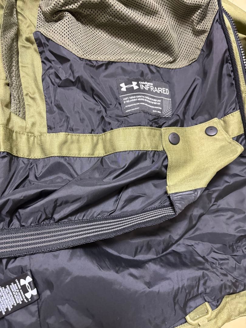 【美中古】アンダーアーマー　スノボウェア上下セット　インナージャケット付