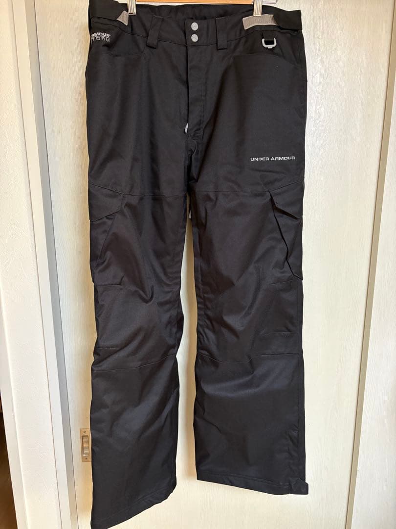 【美中古】アンダーアーマー　スノボウェア上下セット　インナージャケット付