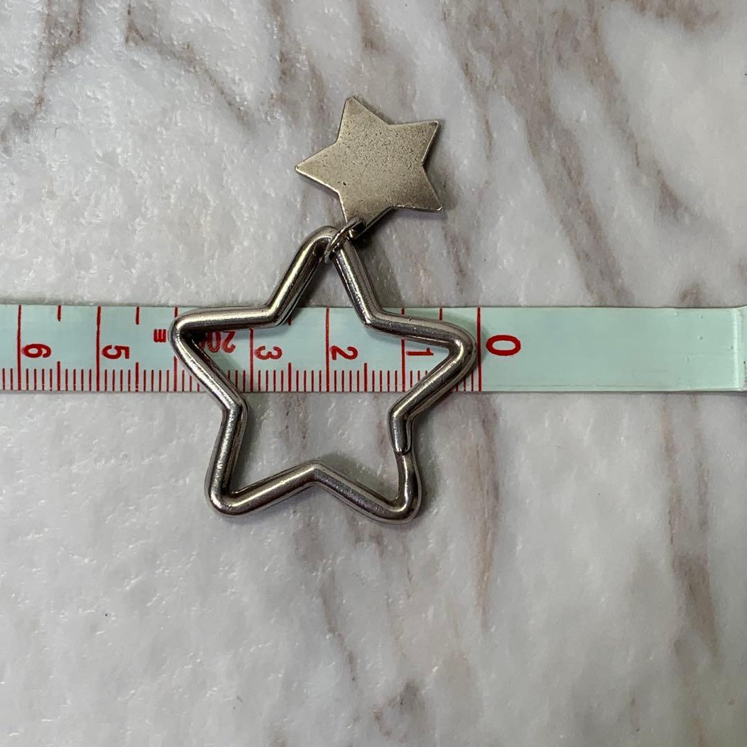 ティファニー キーリング シルバー925 刻印 スター 星 キーホルダー