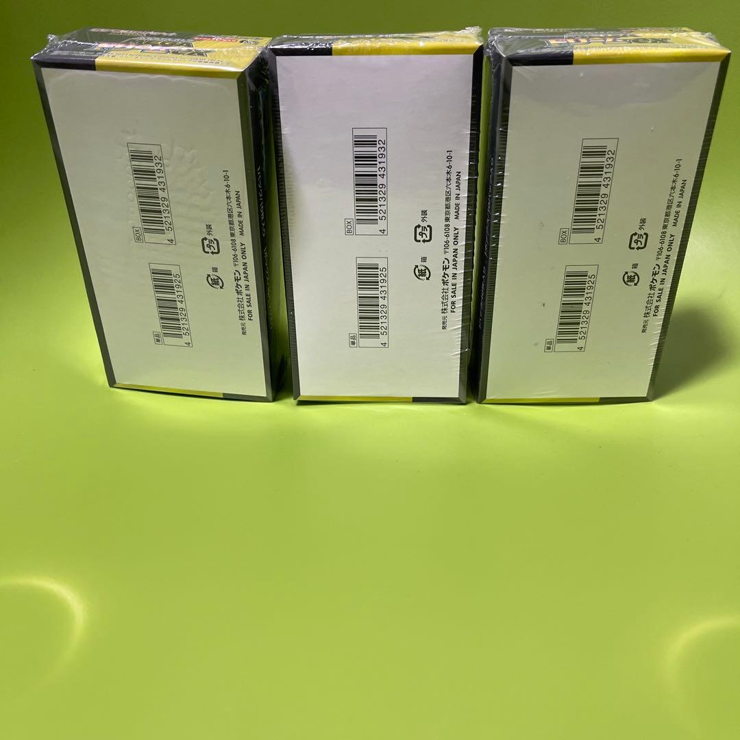 ポケモンカードゲーム メガドリームEX シュリンク付き3box