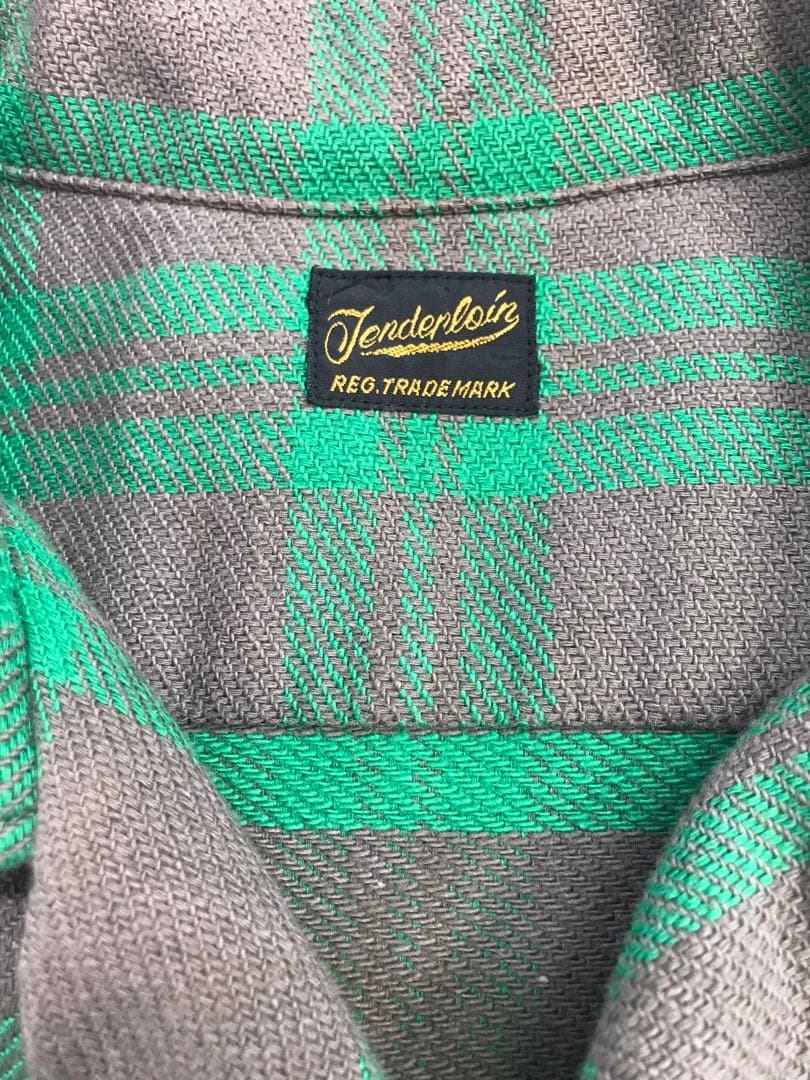 テンダーロイン　チェックシャツ　サイズM