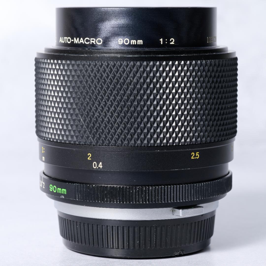 フィルムカメラ OLYMPUS ZUIKO AUTO-MACRO 90mm F2