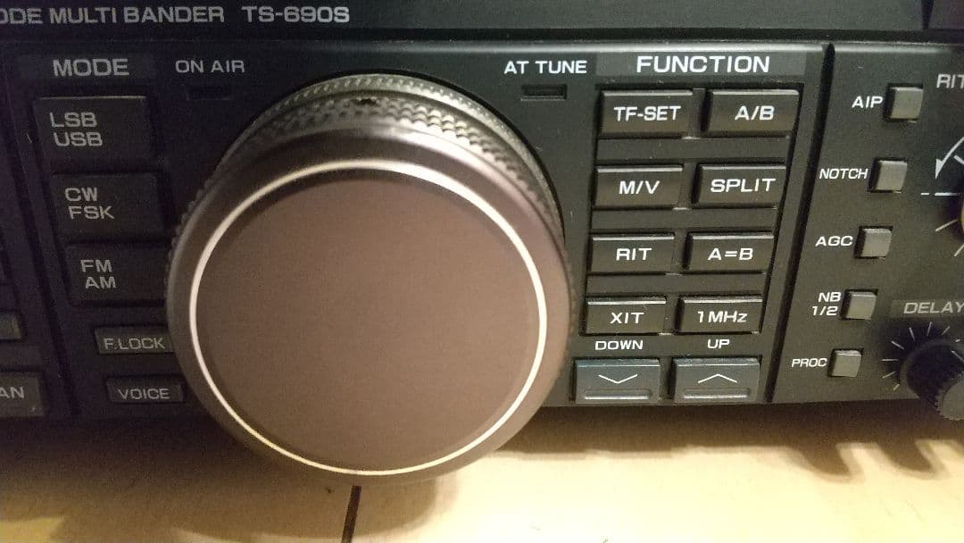 【希少】KENWOOD TS-690Sトランシーバー 通電確認済 取扱説明書付き