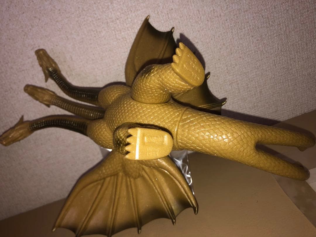 ま*ん様 キングギドラ タグ付き★モスラタグ付き　バンダイJAPAN