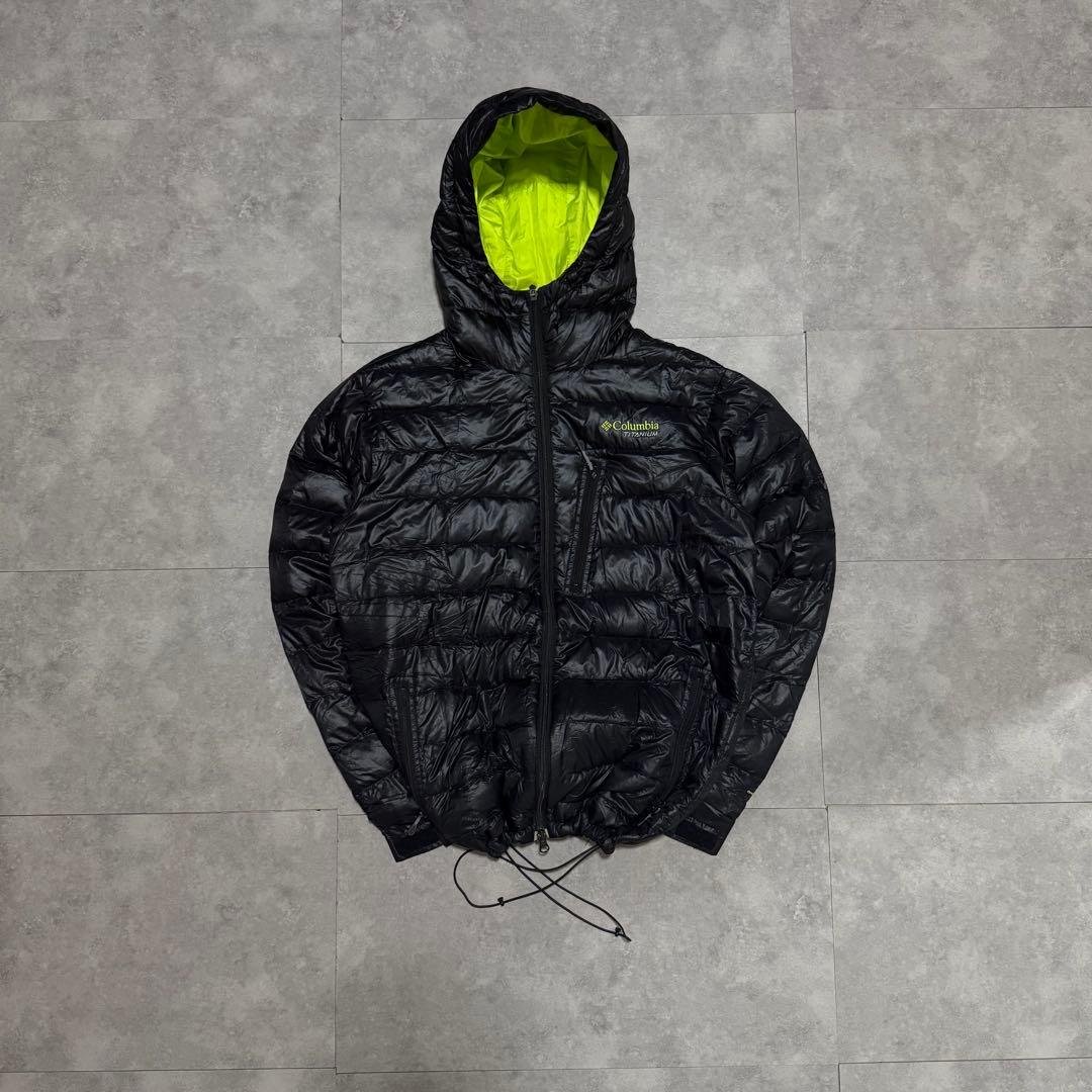 【今期大注目❗️】columbia マウンテンパーカー　パフダウン　グレー　L