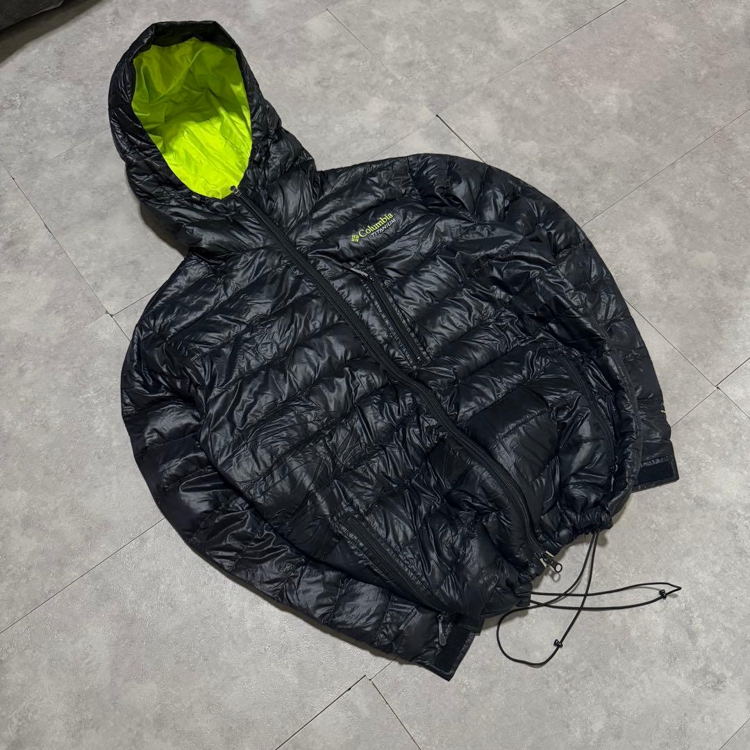 【今期大注目❗️】columbia マウンテンパーカー　パフダウン　グレー　L