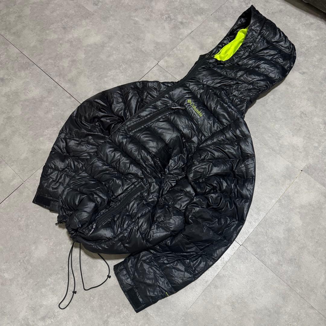 【今期大注目❗️】columbia マウンテンパーカー　パフダウン　グレー　L