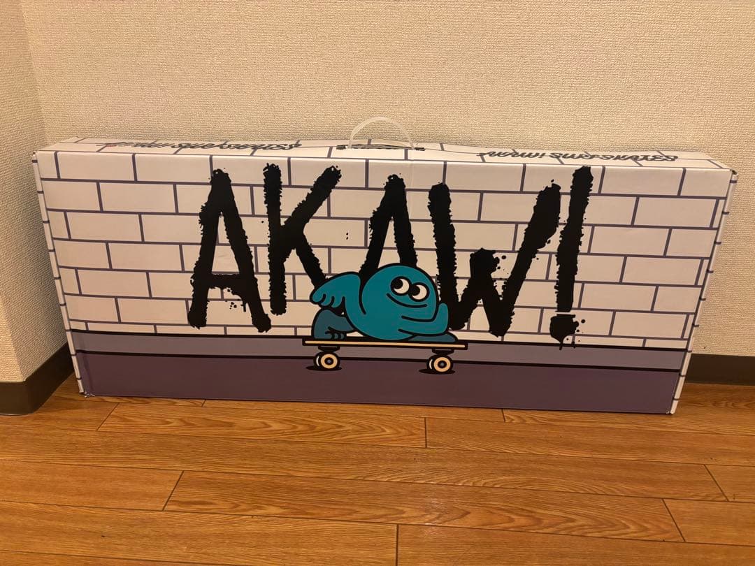AKAW! コンプリートスケートボード　BLACK