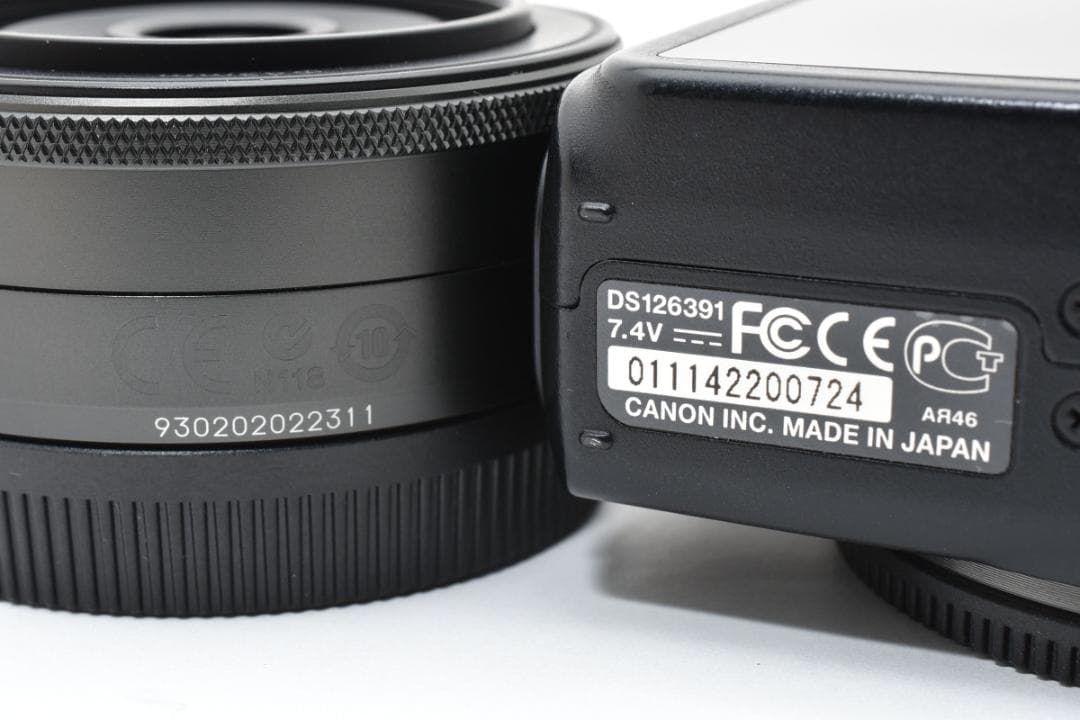 ★ほぼ新品★ Canon キヤノン EOS M EF-M 22mm F2 STM