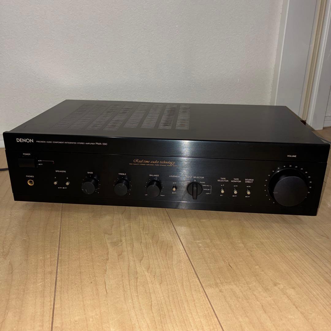 いい音ですDENON PMA-390プリメインアンプ　 大型トロイダルトランス