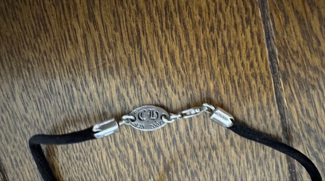 シルバー クロスチャーム ブレスレット