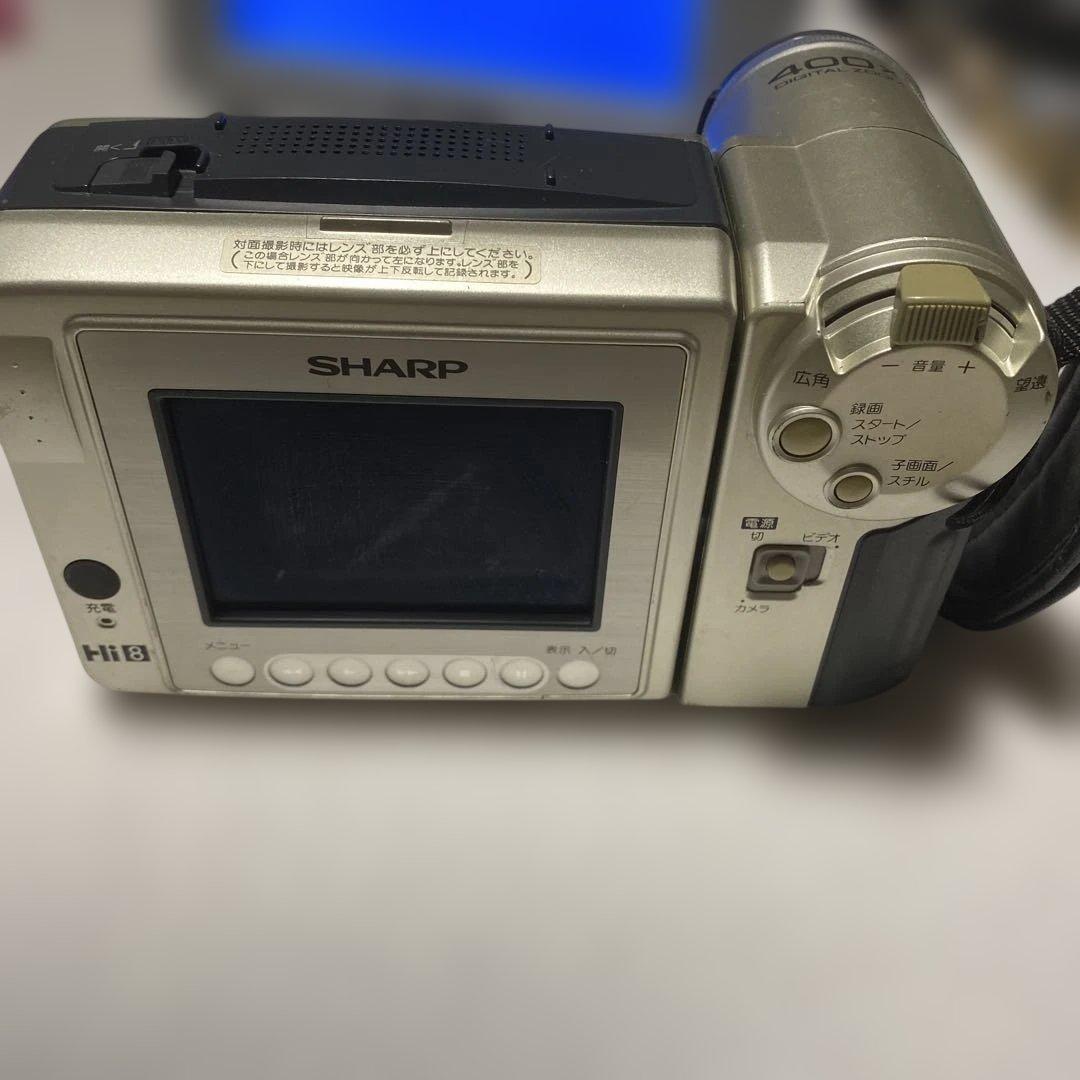 SHARP VideoHi8 ビデオカメラ　VL-EH500 ⑦