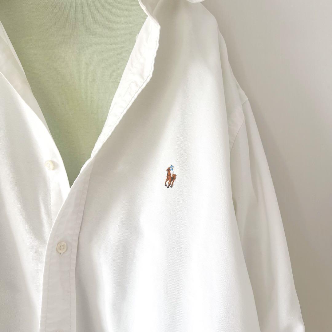 Ralph Lauren ビッグコットンオックスフォードシャツ ボタンダウン