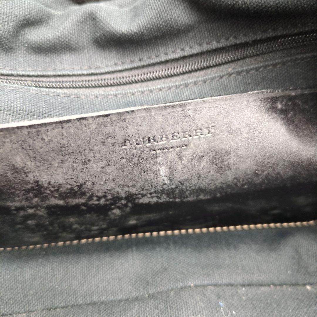 BURBERRY　ミニボストンバッグ　トートバッグ　チェック　1177