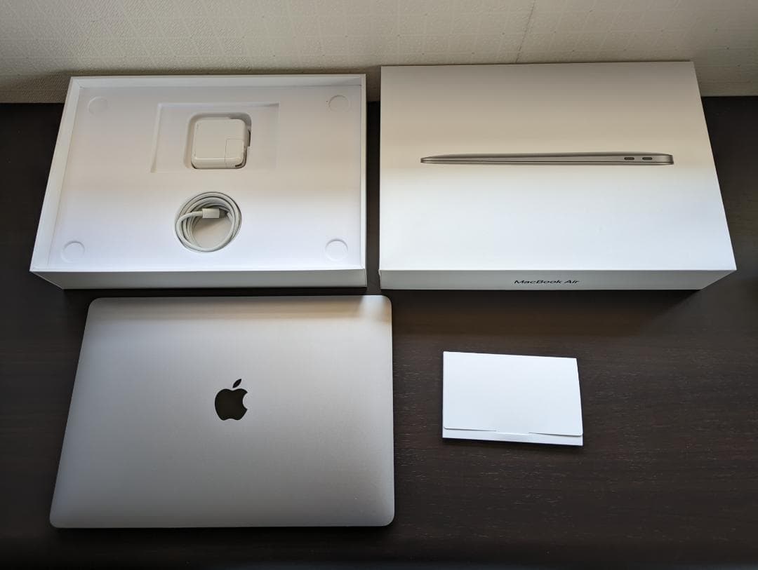 【美品】MacBook Air 2019 本体 USキーボード シルバー