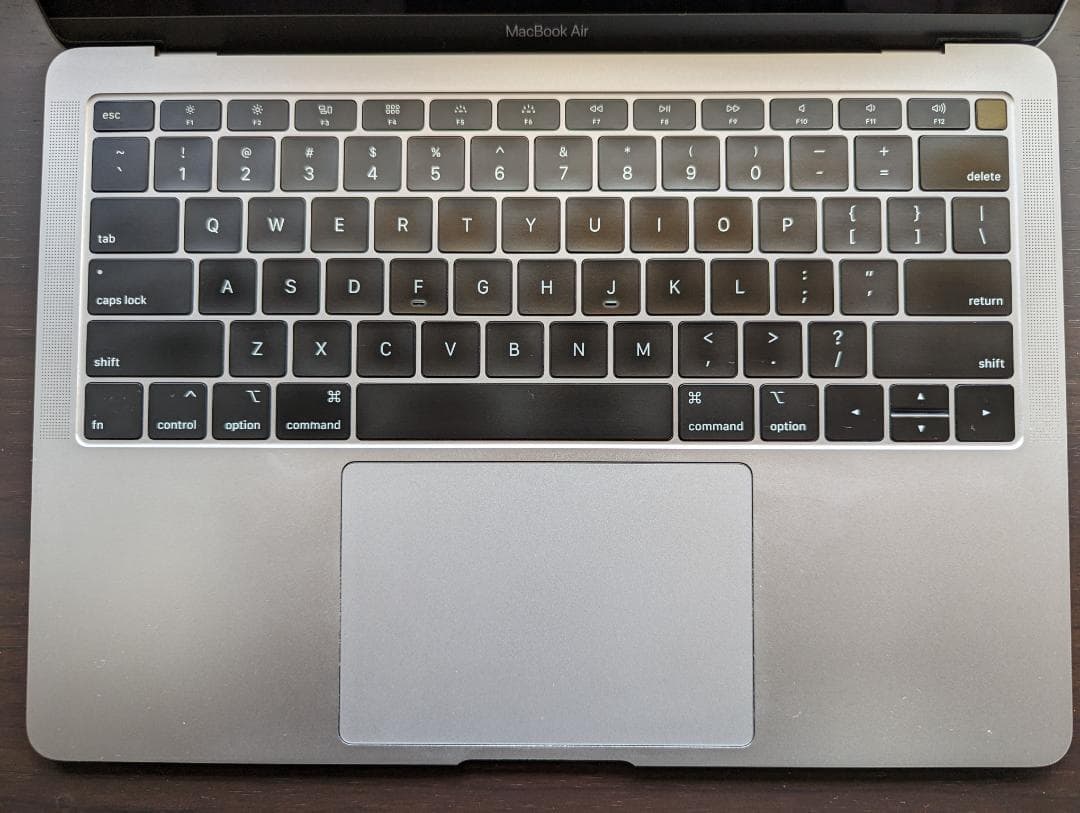 【美品】MacBook Air 2019 本体 USキーボード シルバー