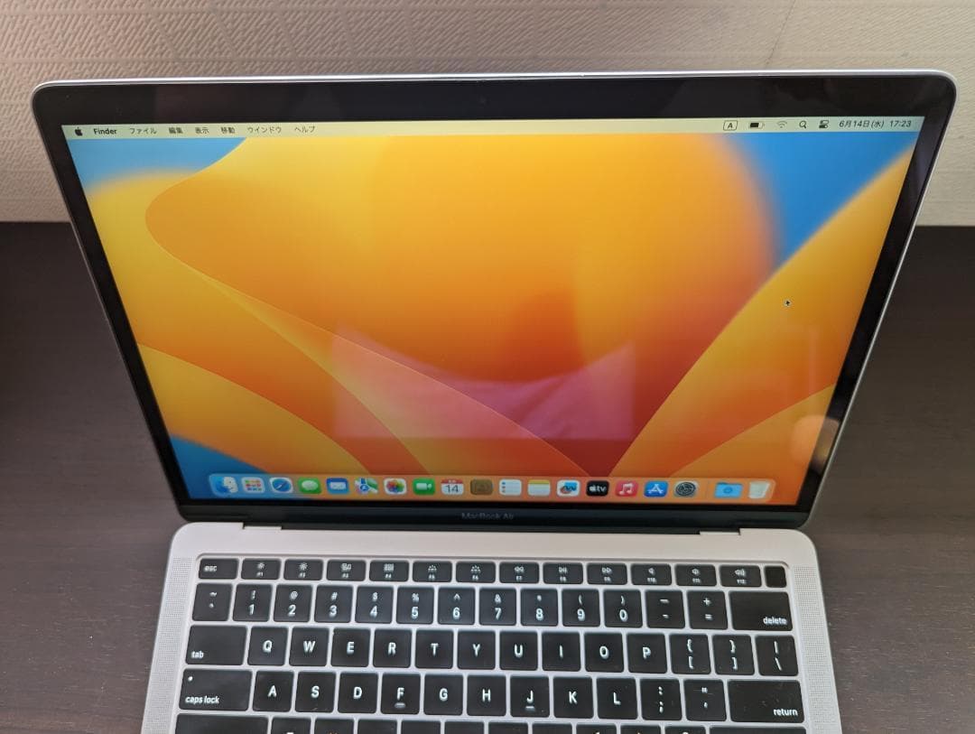 【美品】MacBook Air 2019 本体 USキーボード シルバー