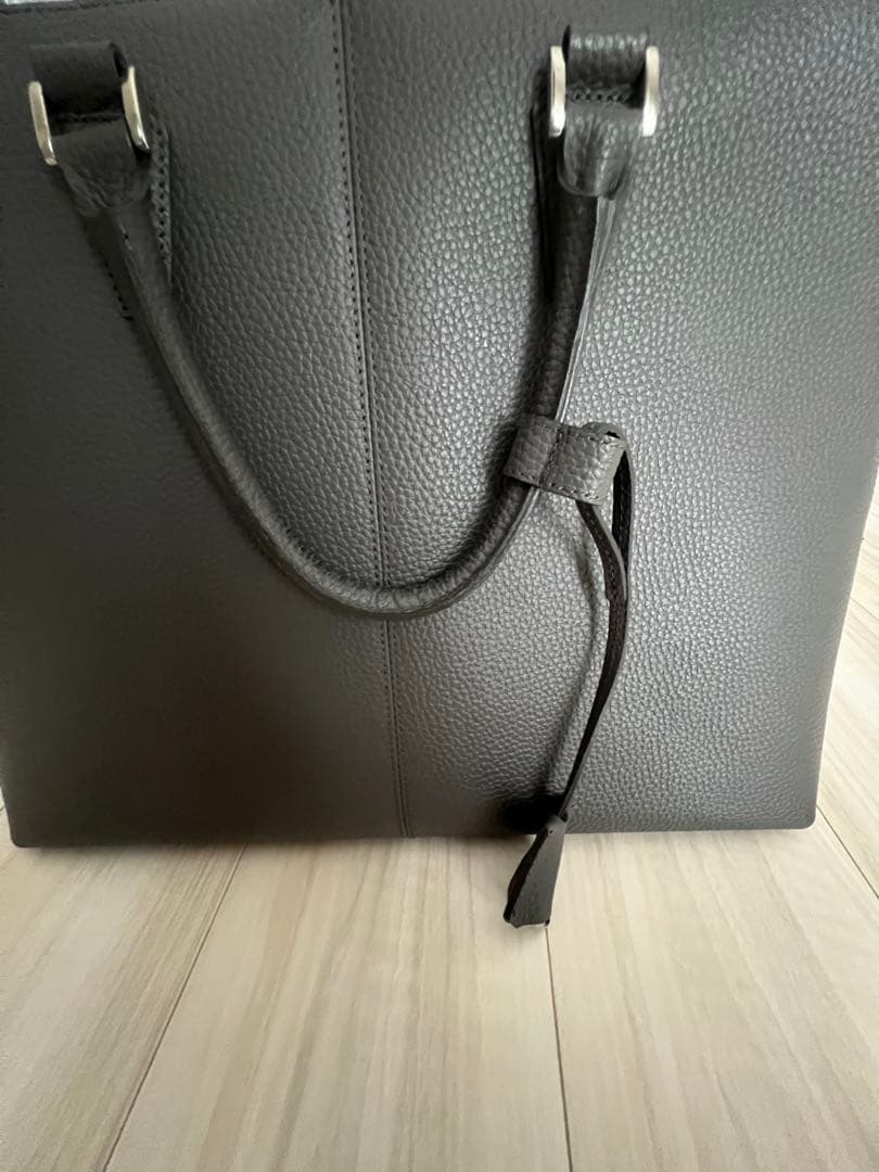 UNITED ARROWS レザーラウンド バッグ ブリーフケース